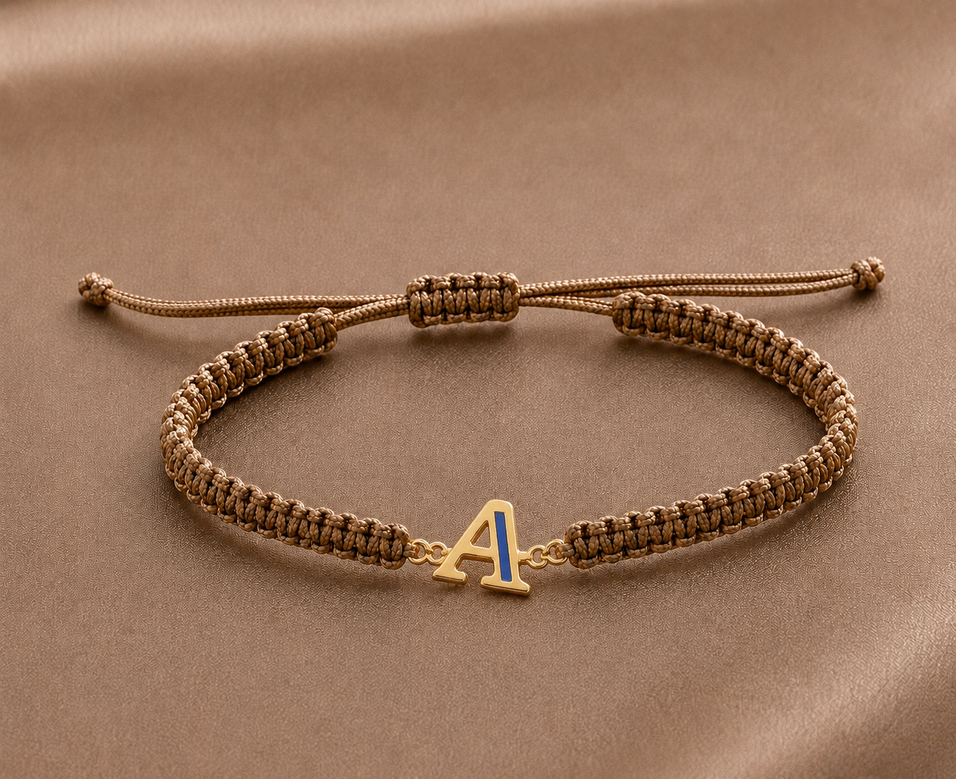 Initial Gold Rakhi