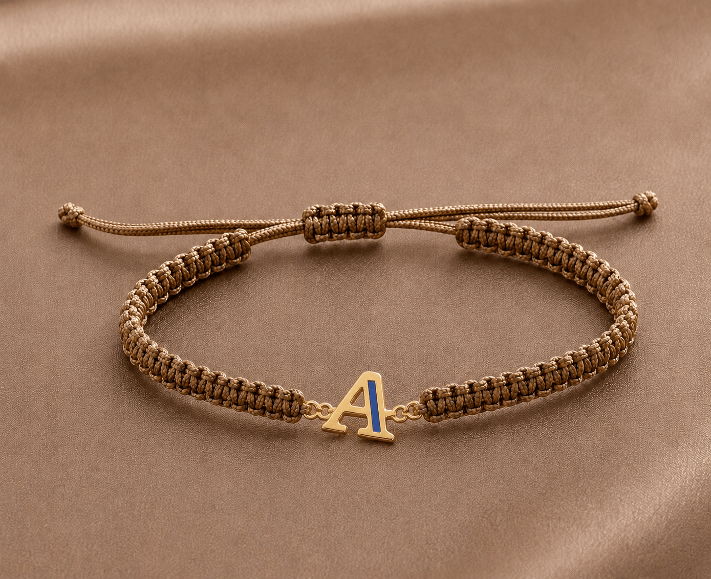 Initial Gold Rakhi for kids in BIS Hallmarked gold by Rajasi Jindal