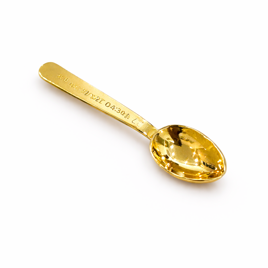 Spoon in Hallmarked 5g Gold