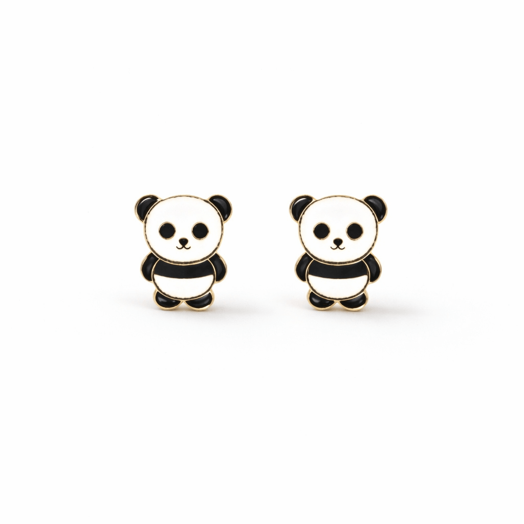 Panda Cufflinks and Kurta Buttons for kids — by Rajasi Jindal