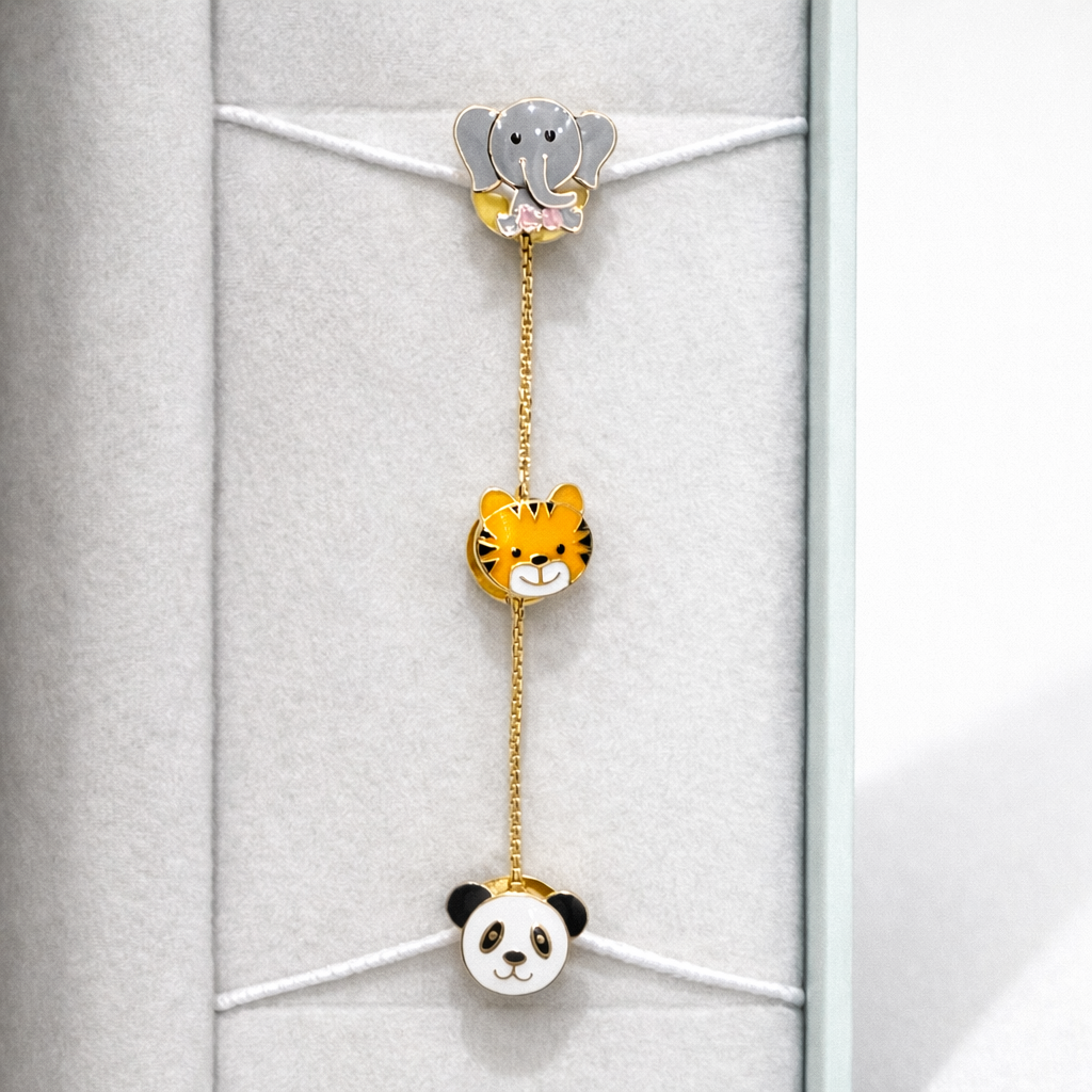 Animal Collection Cufflinks / Kurta Buttons (set of 3)