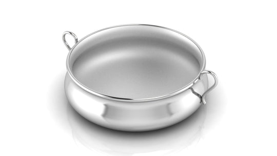 Silver Dinner Set for Baby and Child - Classic Feeding Set