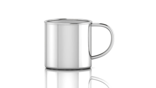 Silver Dinner Set for Baby and Child - Traditional Feeding Set