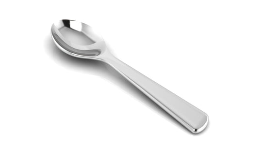 Silver Dinner Set for Baby and Child - Traditional Feeding Set
