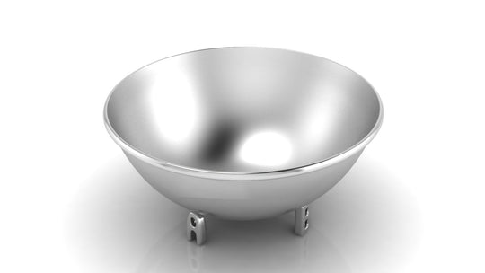 Sterling Silver Bowl for Baby and Child - ABC Letter supports