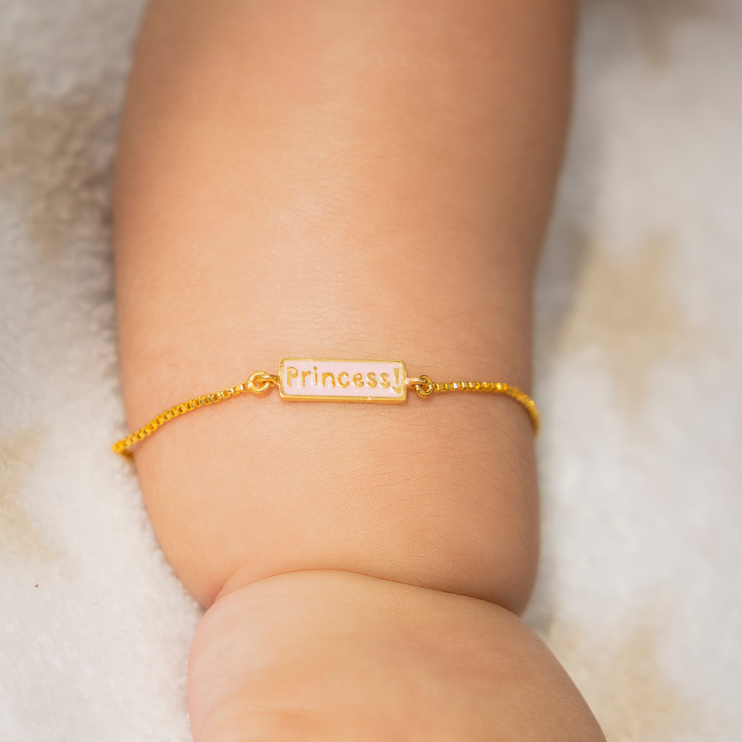 Daddy's Lil' Girl Silver Bracelet for babies and kids — BIS Hallmarked 925 silver, by Rajasi Jindal
