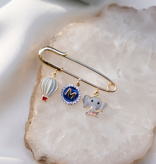 Fly High Blue Lapel Pin