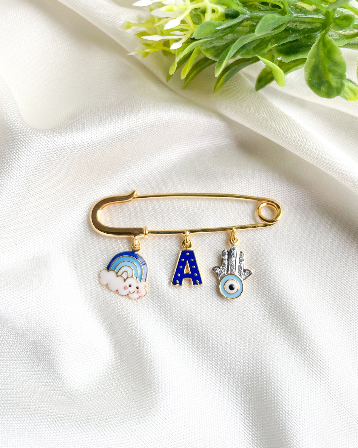 Evil Eye Lapel Pin for kids — by Rajasi Jindal