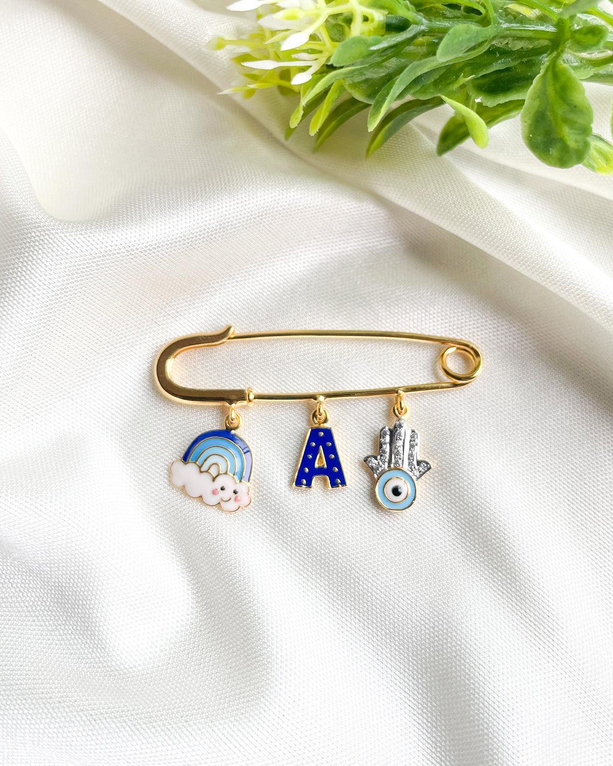 Evil Eye Lapel Pin for kids — by Rajasi Jindal