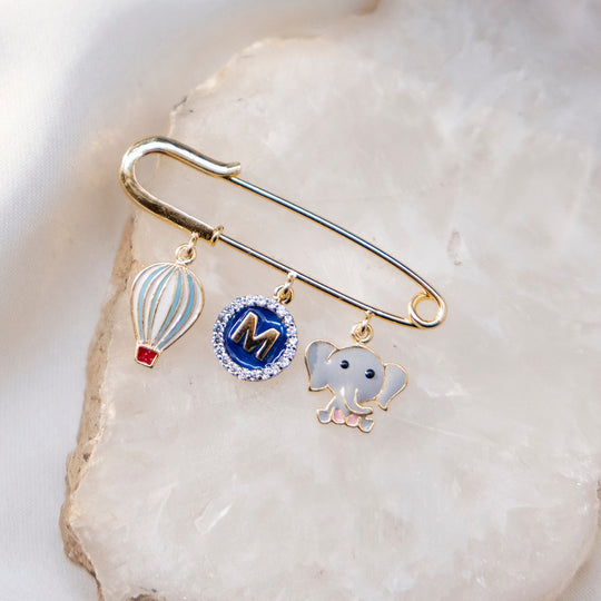 Fly High Blue Lapel Pin