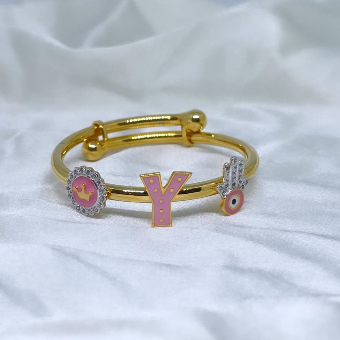 Pretty Me Silver Adjustable Bangle