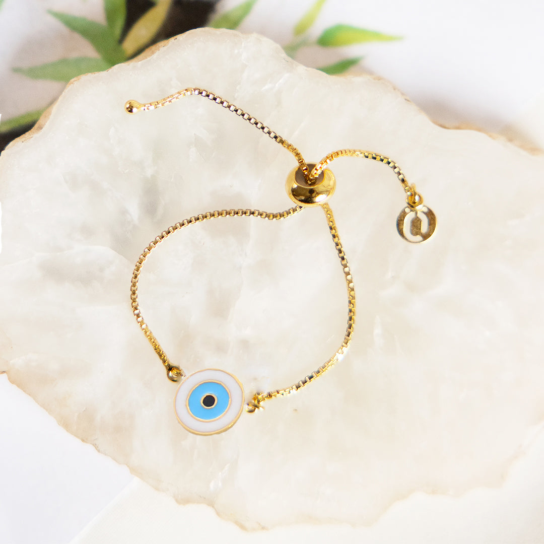 Evil eye Silver Bracelet