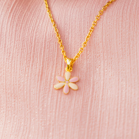 Silver Flower Pendant