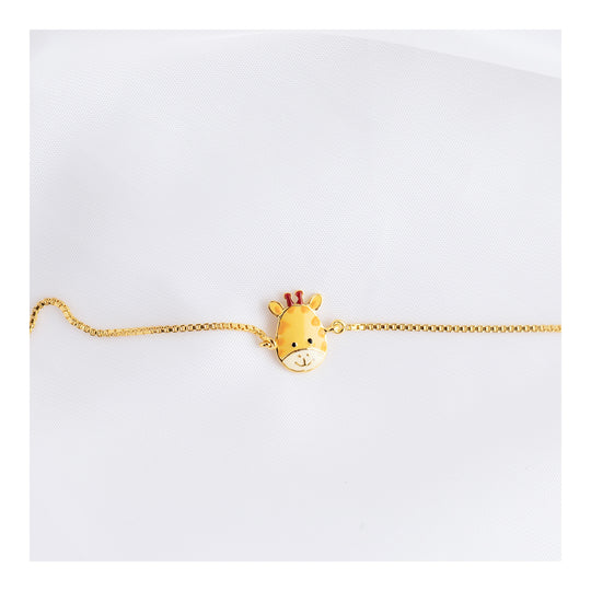 Giraffe Silver Bracelet
