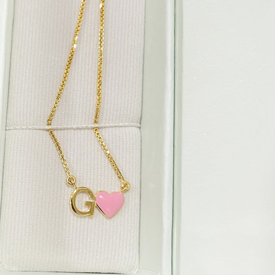 Initial Love Necklace