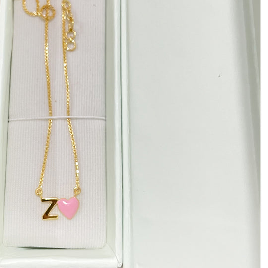 Initial Love Necklace