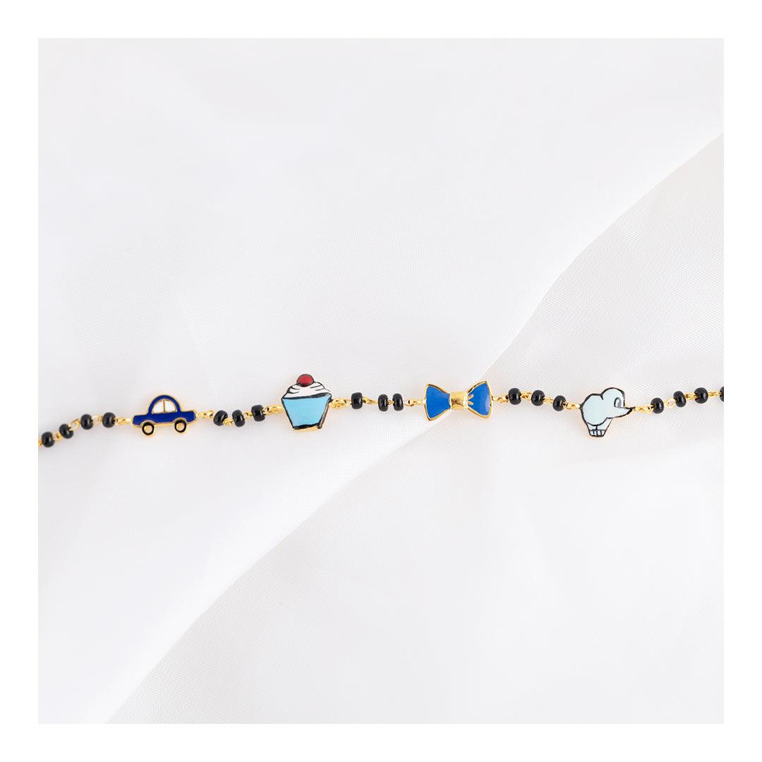 Mumma's Boy Nazariya for babies — BIS Hallmarked evil eye nazariya, by Rajasi Jindal