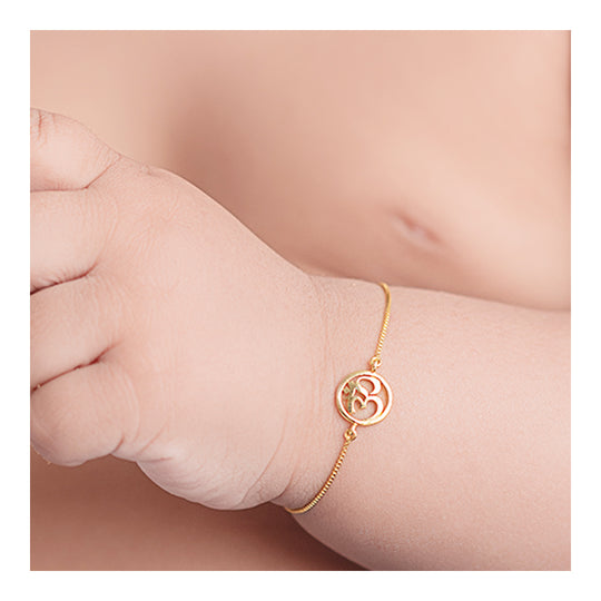 OM Silver Bracelet