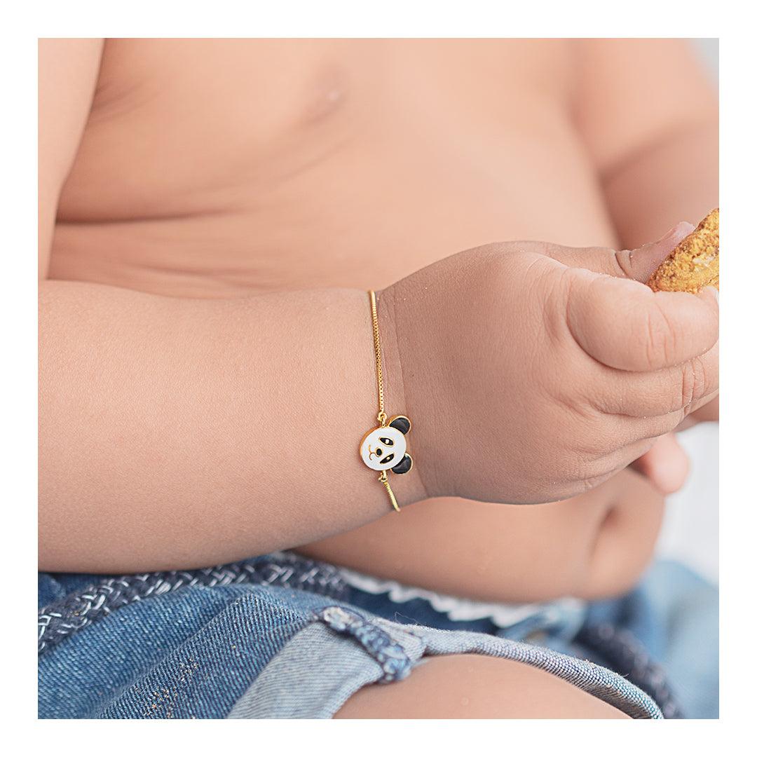 Po the Panda Bracelet for babies and kids — BIS Hallmarked, by Rajasi Jindal