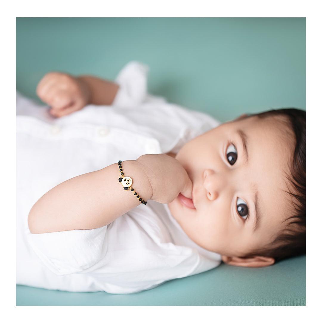 Po the Panda Silver Nazariya for babies — BIS Hallmarked 925 silver nazariya, by Rajasi Jindal