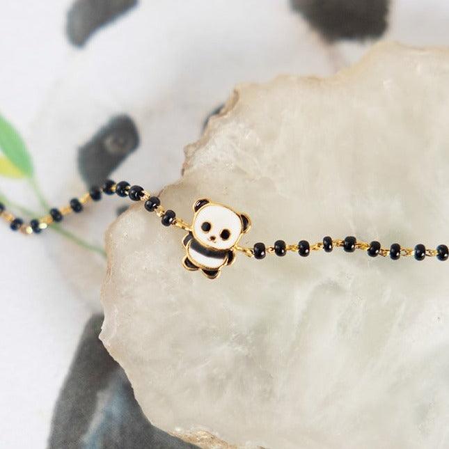 Hey Panda Silver Nazariya for babies — BIS Hallmarked 925 silver nazariya, by Rajasi Jindal