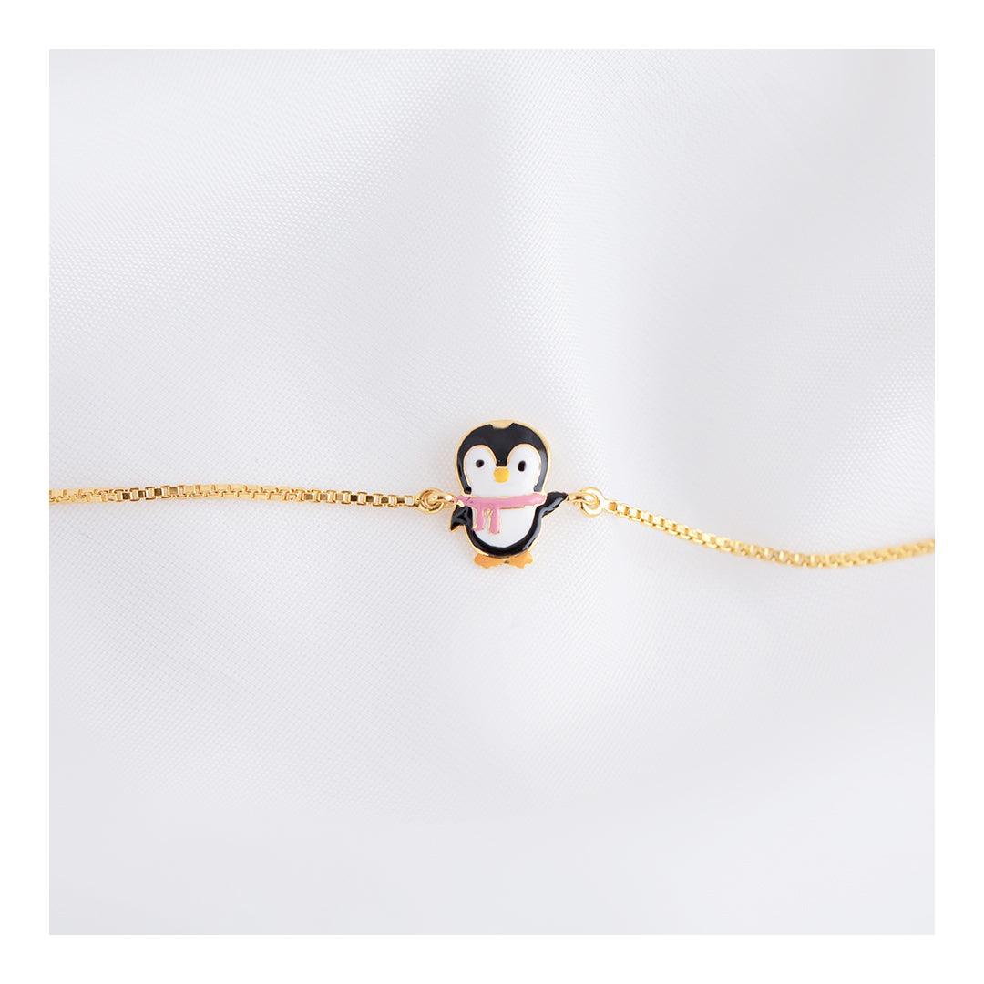 The Playful Penguin Bracelet for babies and kids — BIS Hallmarked, by Rajasi Jindal