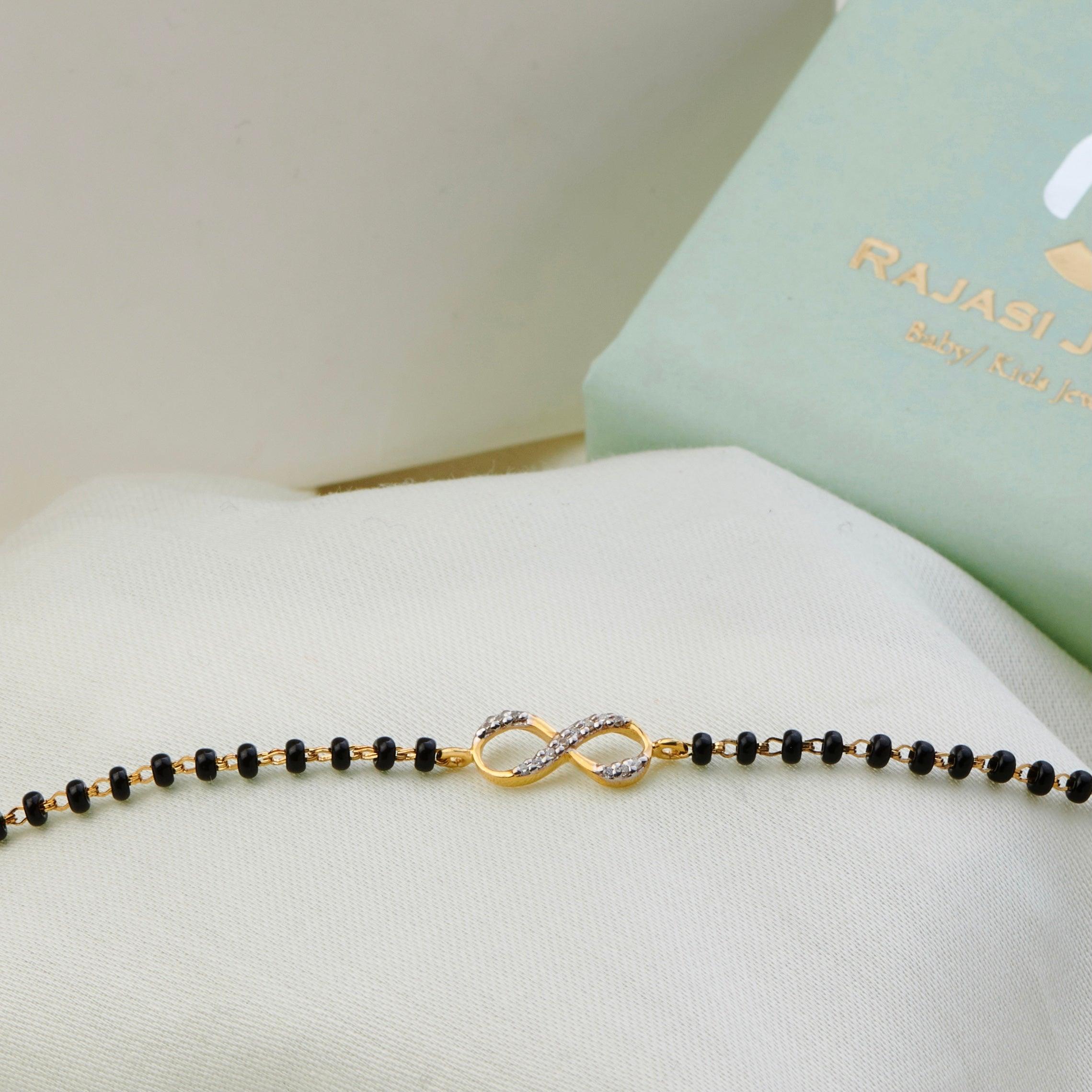 Infinity Silver Nazariya for babies — BIS Hallmarked 925 silver nazariya, by Rajasi Jindal