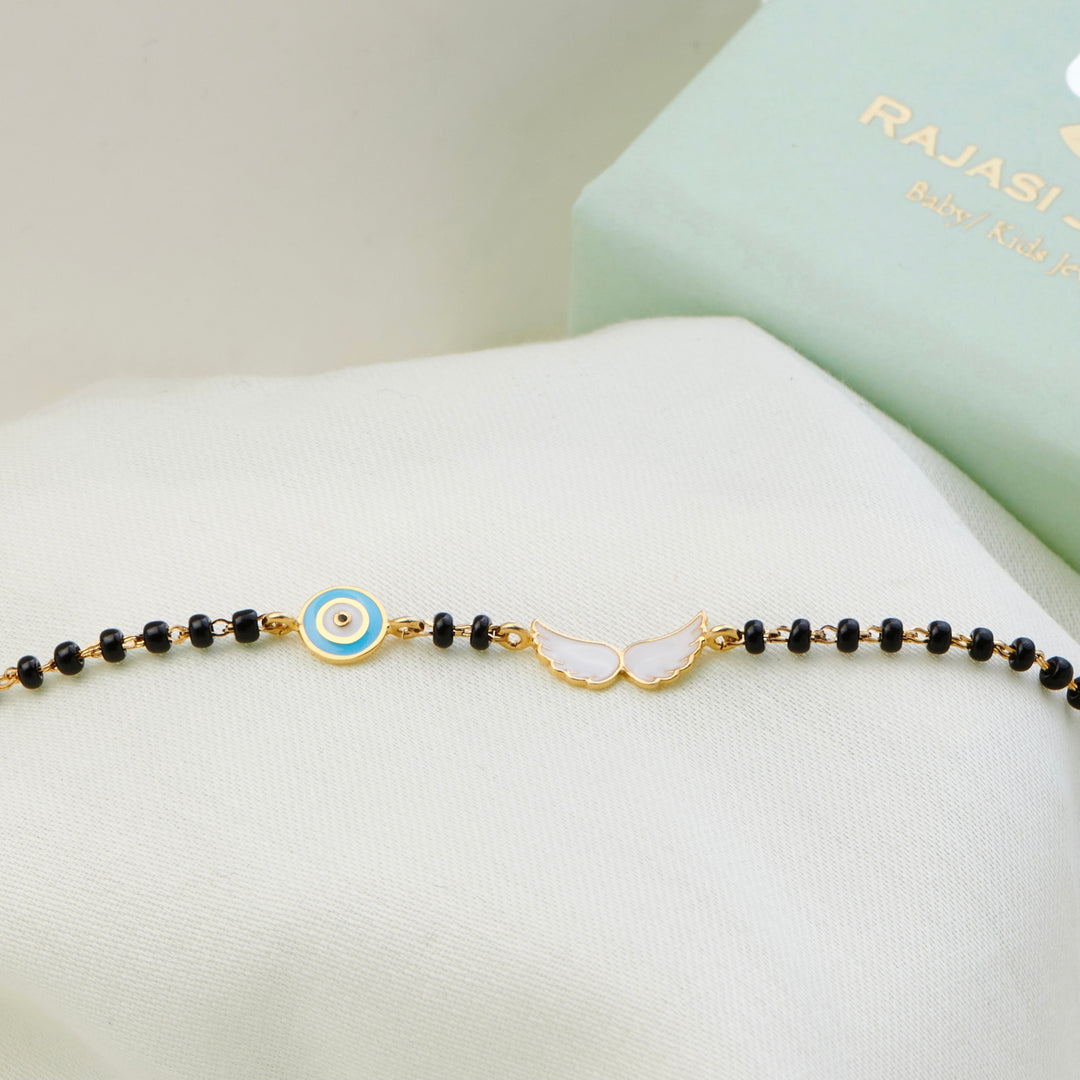 Angel evil eye Gold Nazariya
