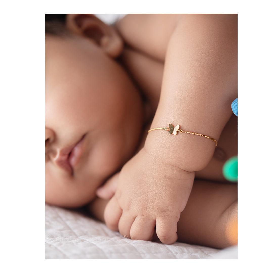 Butterfly Bracelet for babies and kids — BIS Hallmarked, by Rajasi Jindal