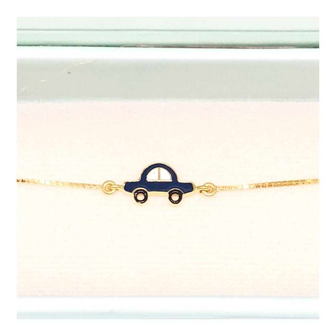Car Gold Bracelet for babies and kids — BIS Hallmarked gold, by Rajasi Jindal