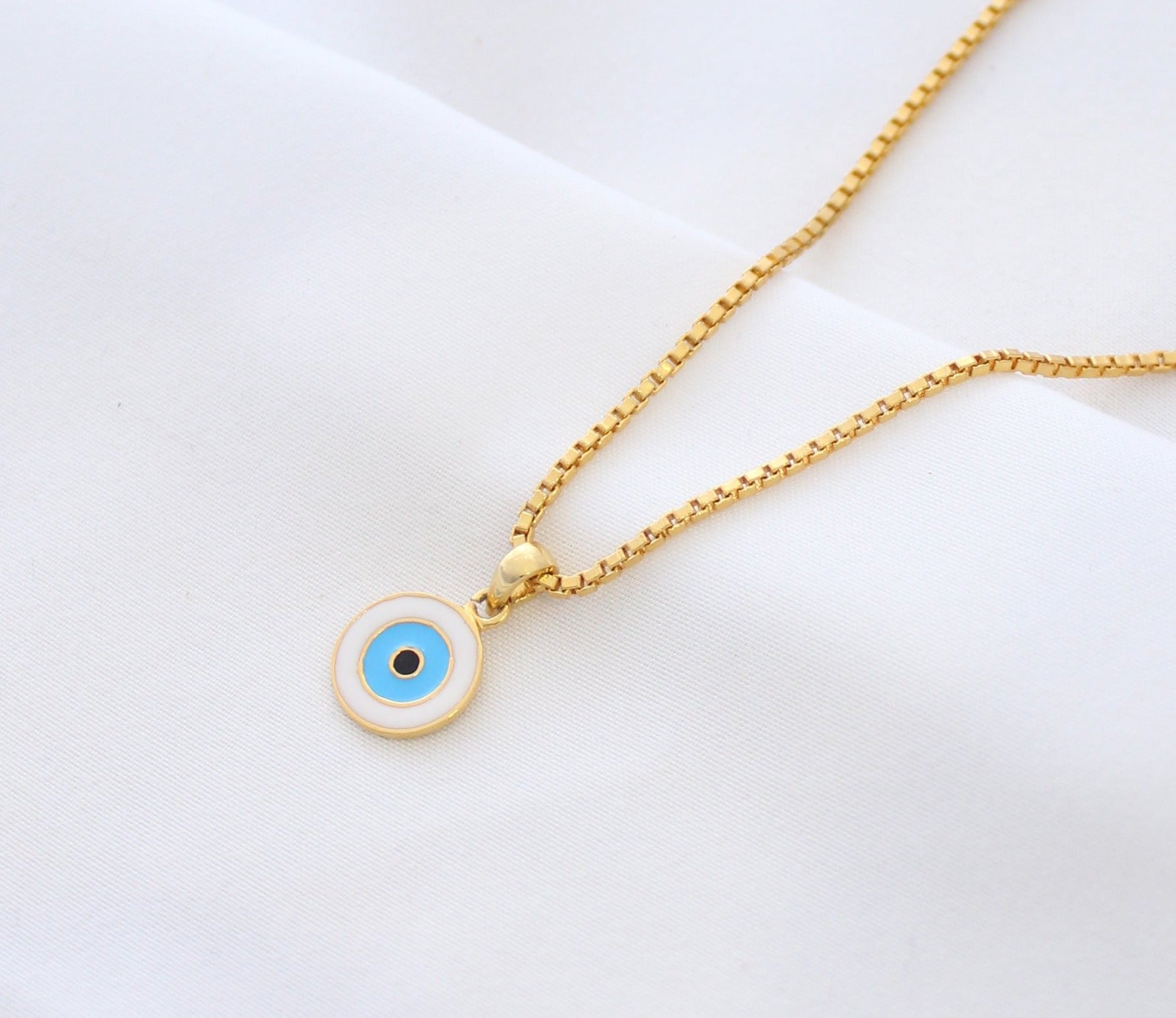 Silver Evil Eye Pendant for babies and kids — BIS Hallmarked 925 silver, by Rajasi Jindal