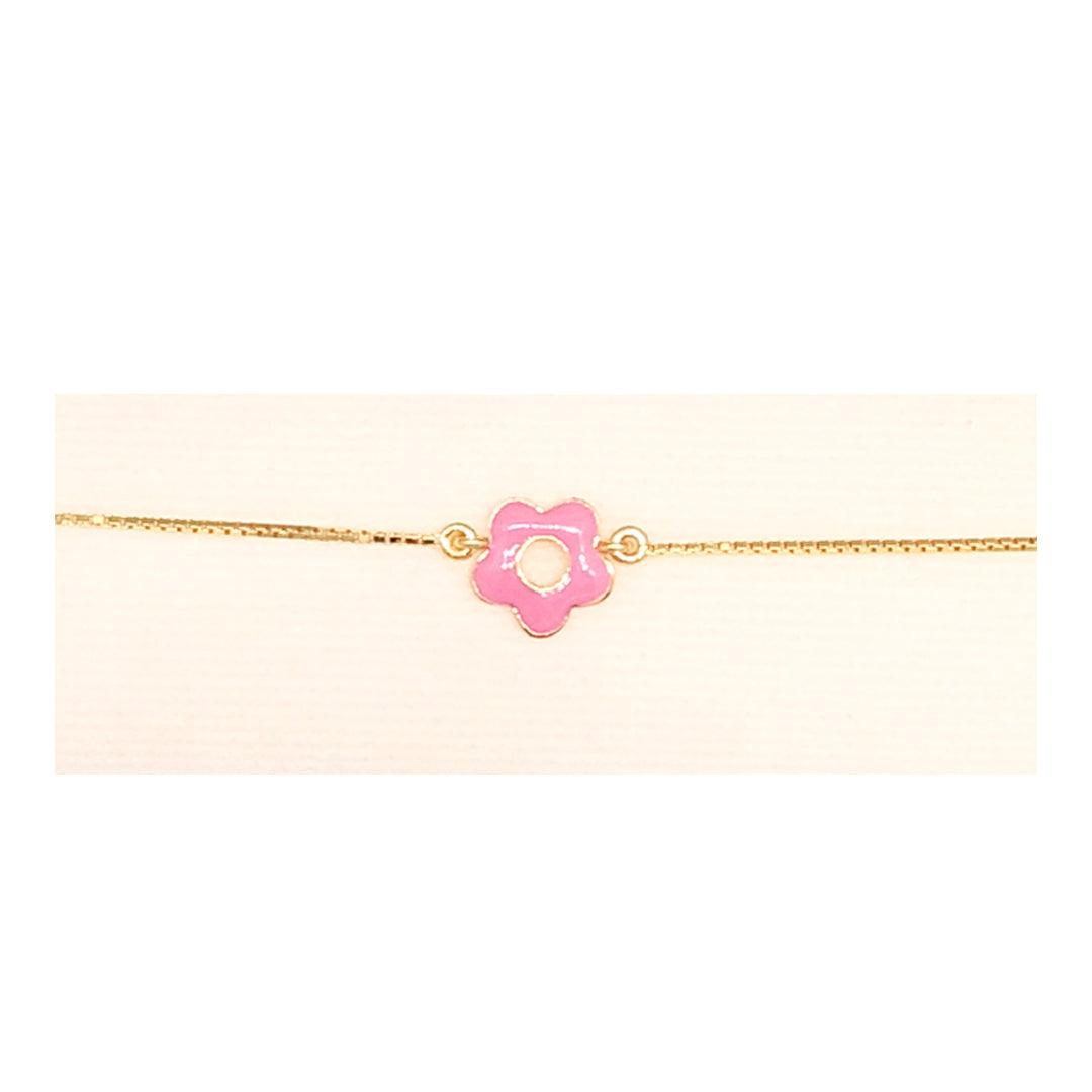 Flower Gold Bracelet for babies and kids — BIS Hallmarked gold, by Rajasi Jindal