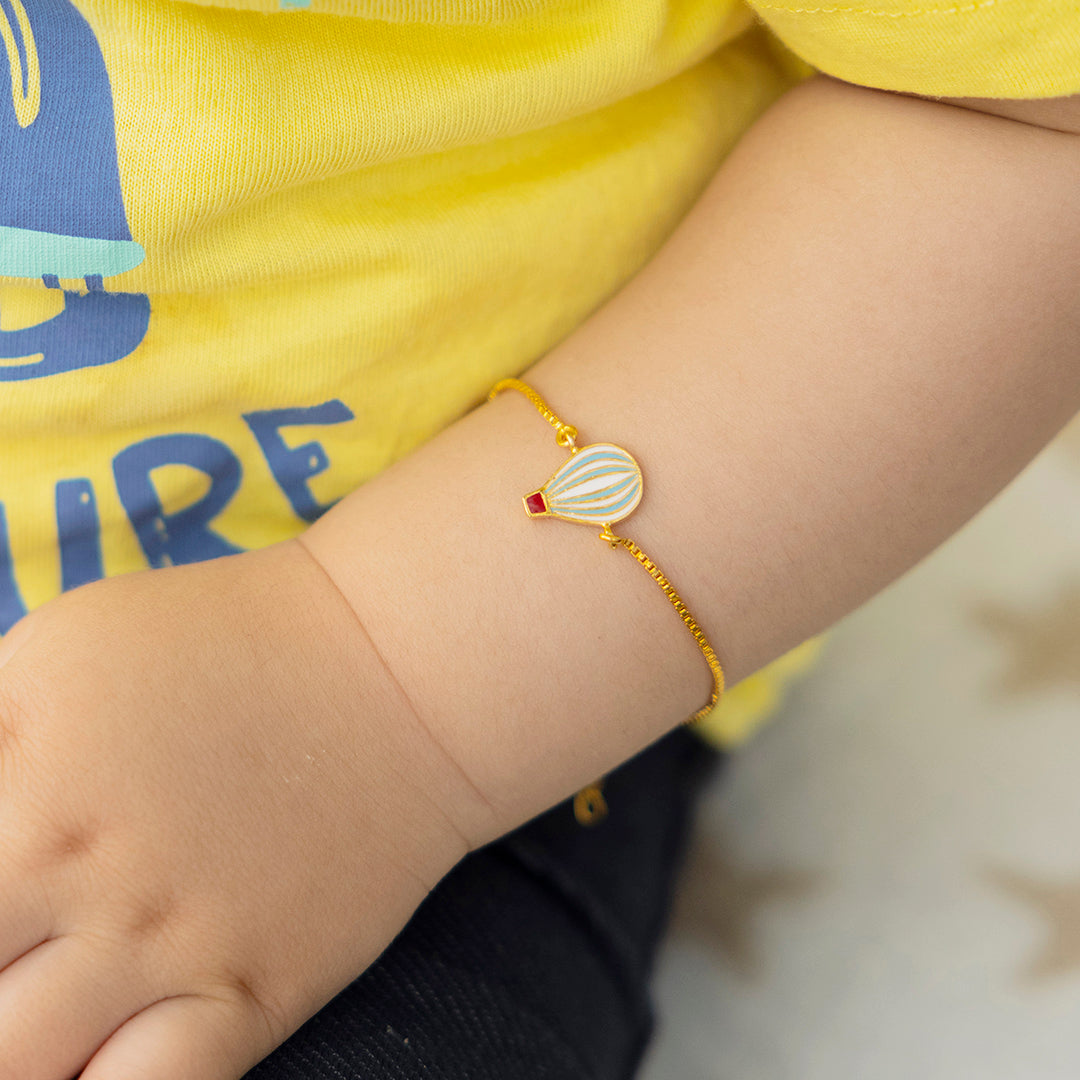 Fly High Silver Bracelet for babies and kids — BIS Hallmarked 925 silver, by Rajasi Jindal