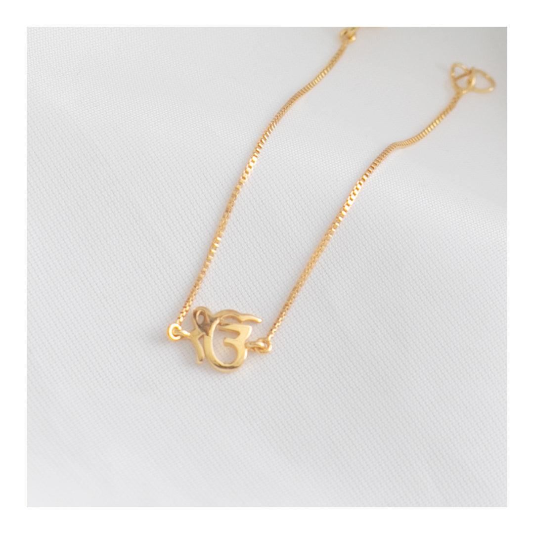 Ik Onkar Bracelet for babies and kids — BIS Hallmarked, by Rajasi Jindal