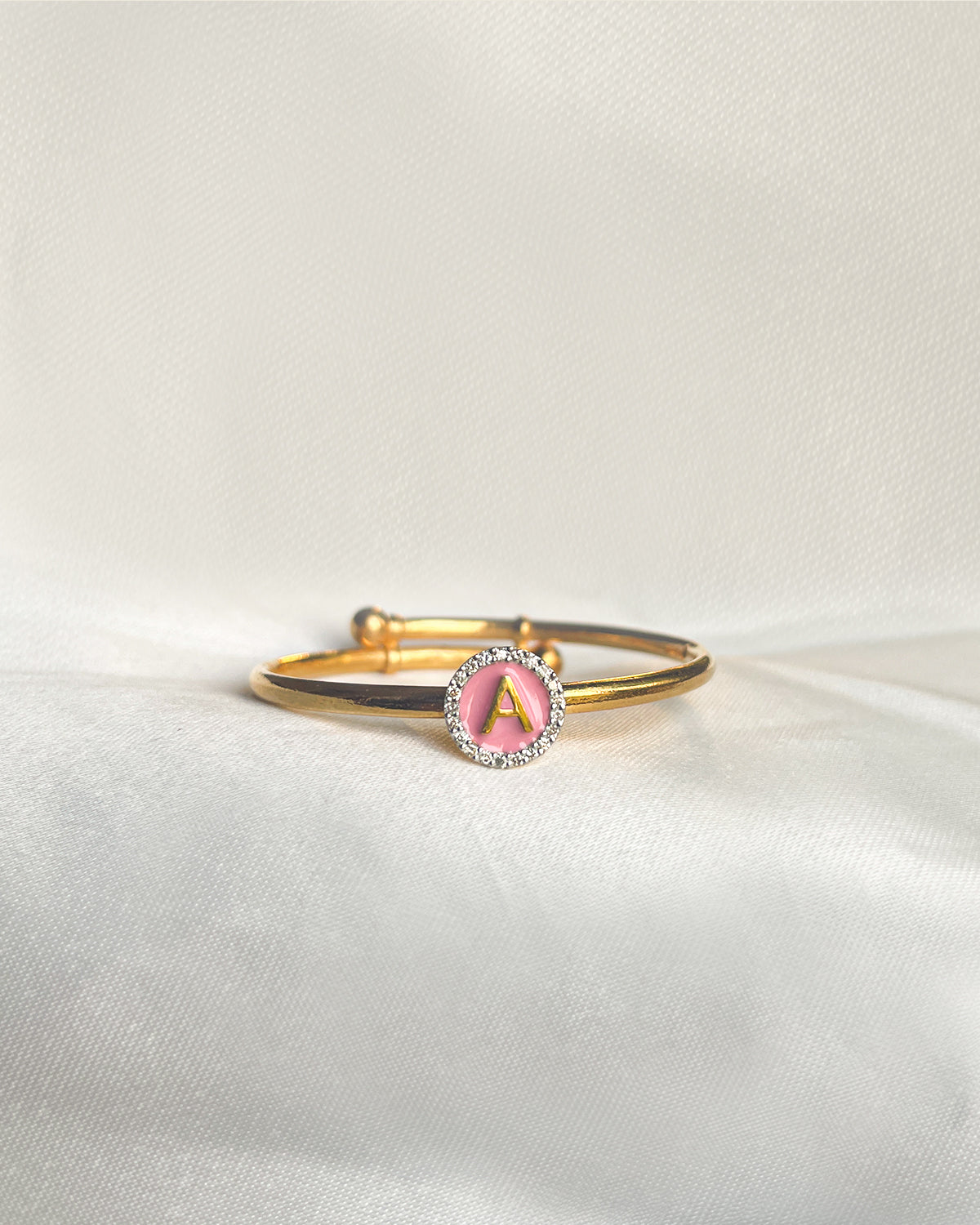 Initial Adjustable Bangle