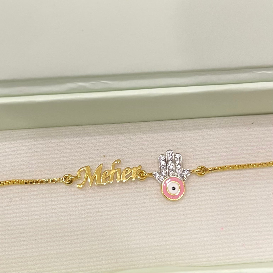Name Customisation with Hamsa Hand