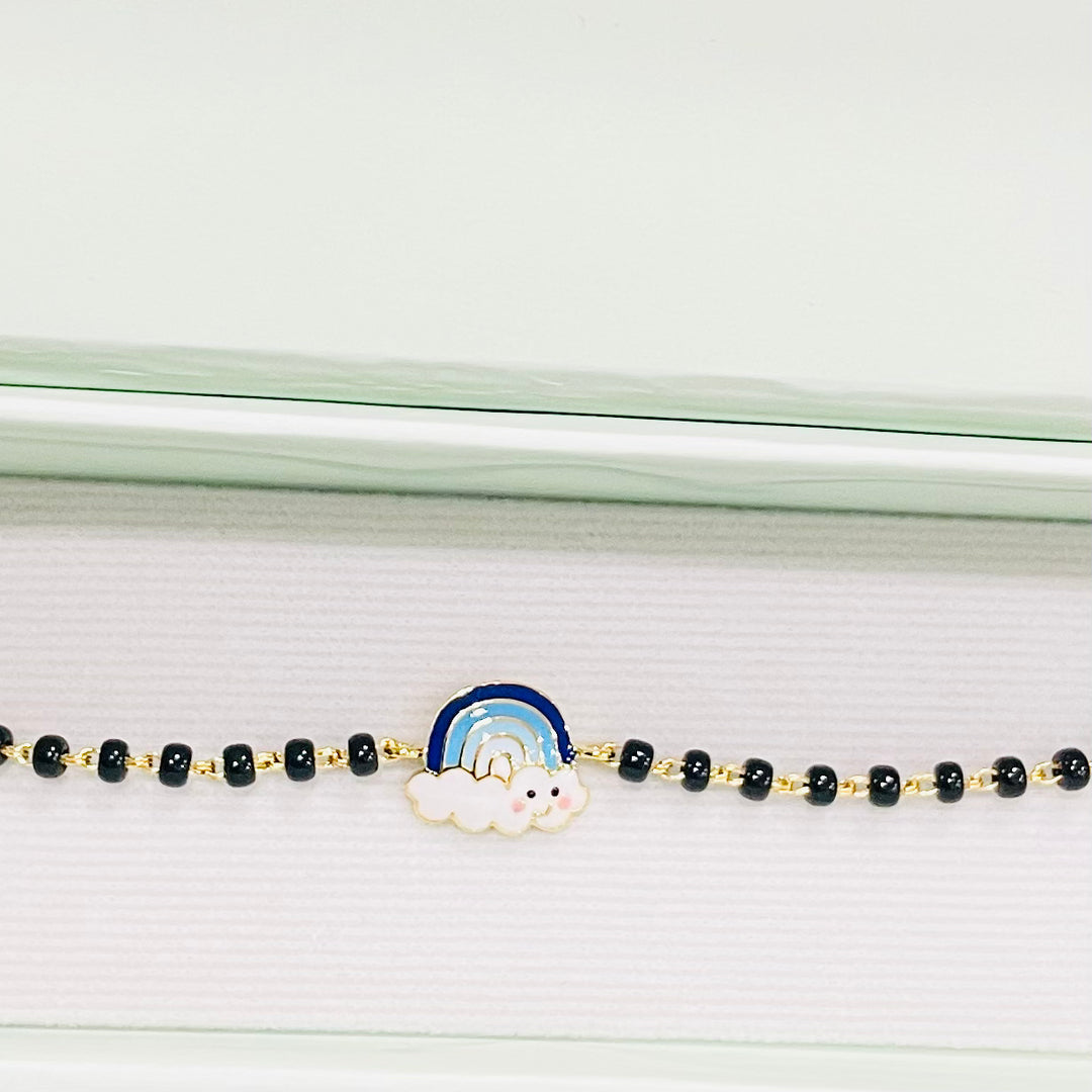 Rainbow Blue Gold Nazariya