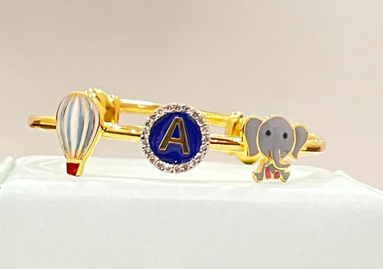 Fly high Silver Adjustable  Bangle