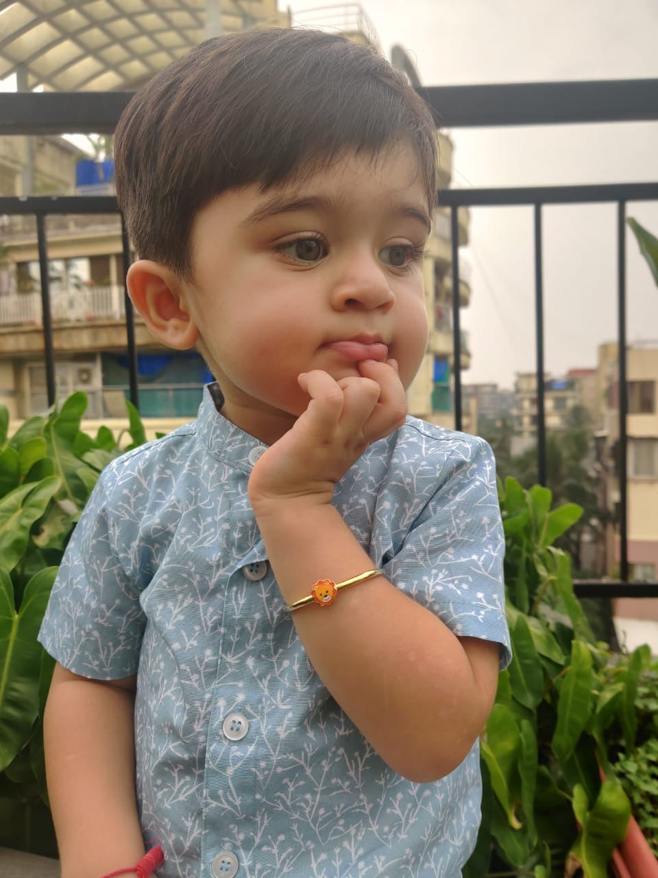 Fierce Silver Adjustable Bangle for babies and kids — BIS Hallmarked 925 silver, by Rajasi Jindal