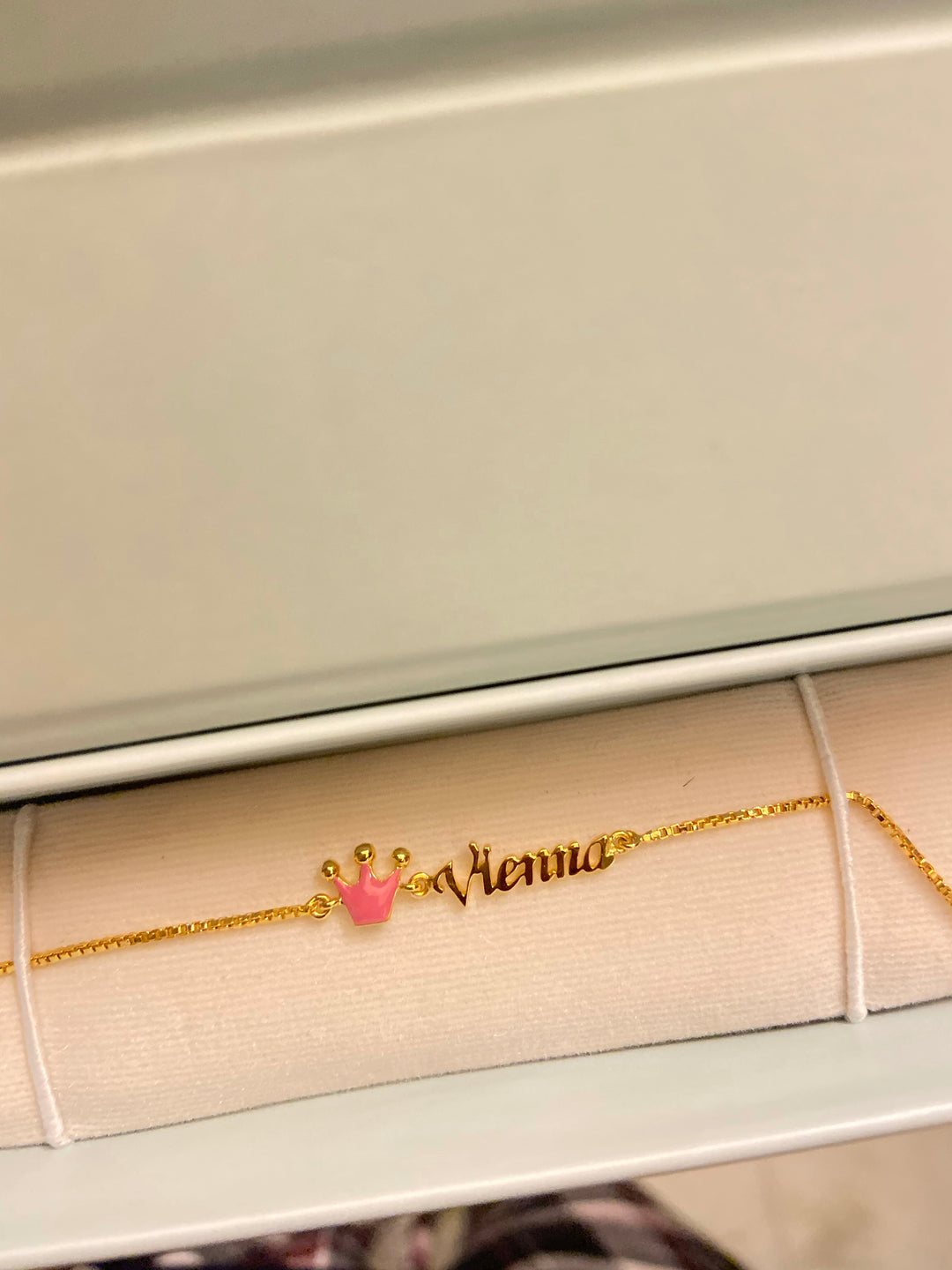 Name Customisation with Crown Bracelet