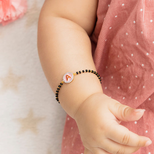 Initial Pink Silver Nazariya