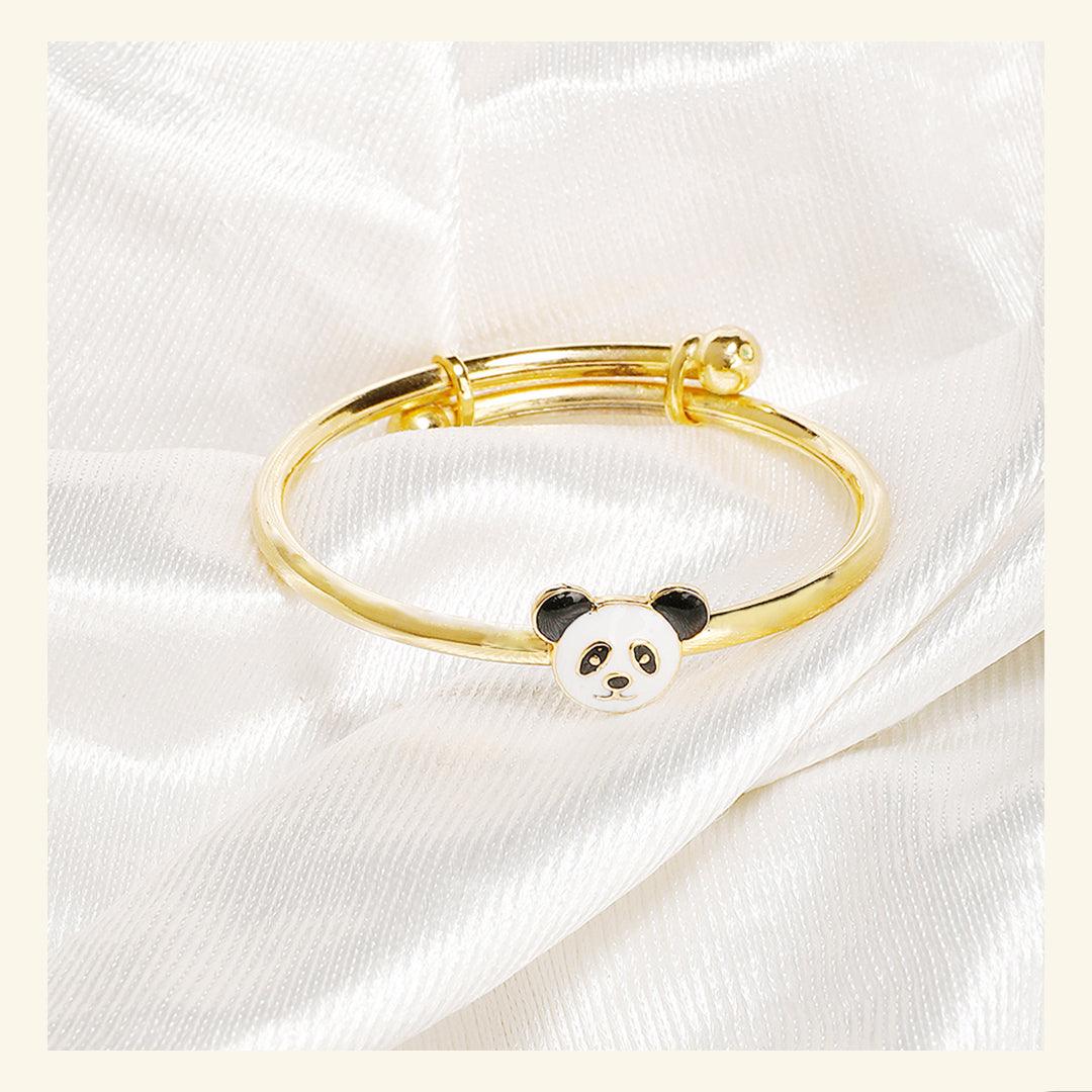 Panda Adjustable Bangle for babies and kids — BIS Hallmarked, by Rajasi Jindal
