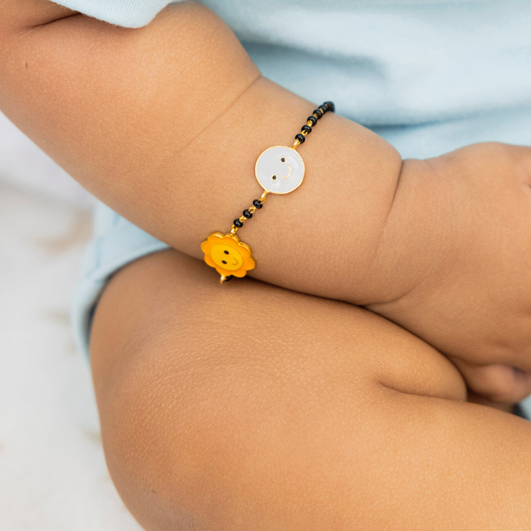 Oh Heaven's Gold Nazariya for babies — BIS Hallmarked gold evil eye, by Rajasi Jindal