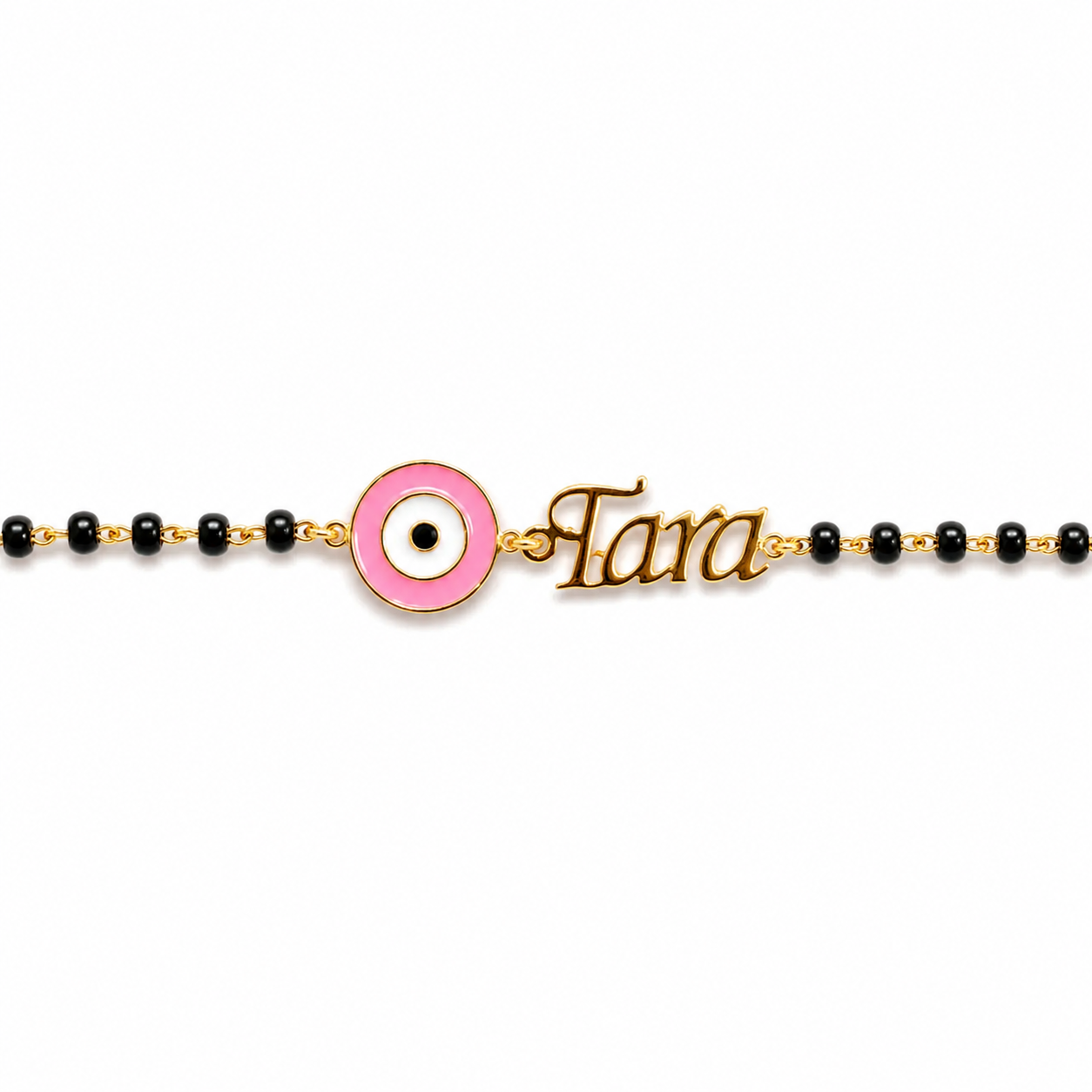 Name Customisation with Pink Evil Eye