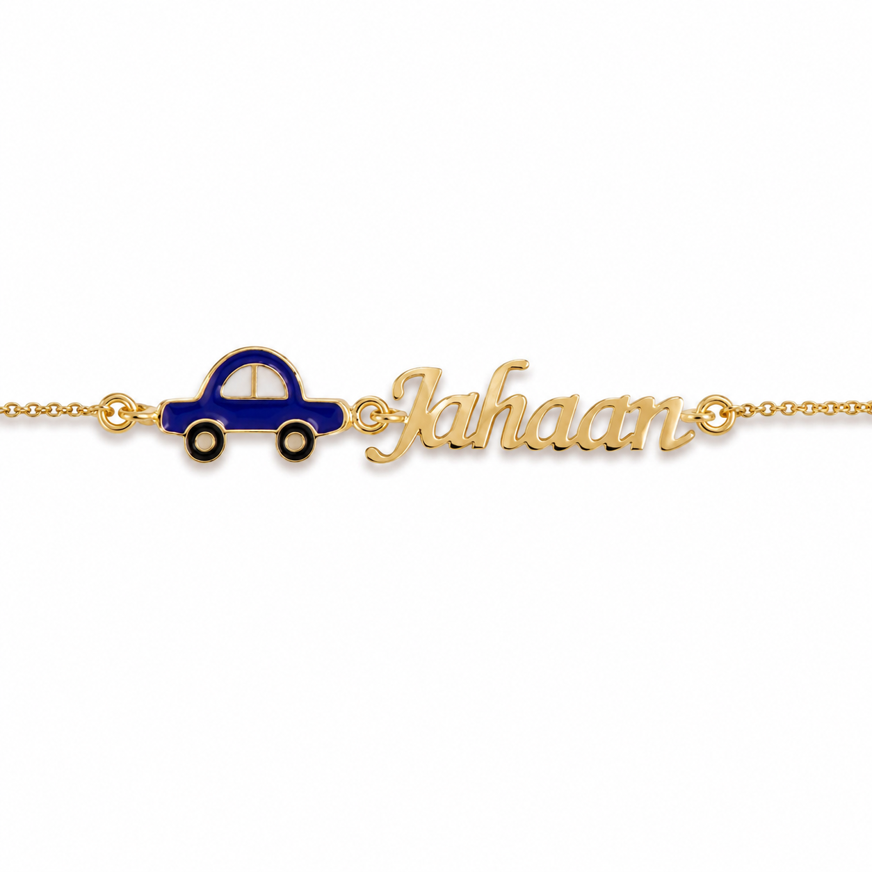 Name Customisation with Car Bracelet