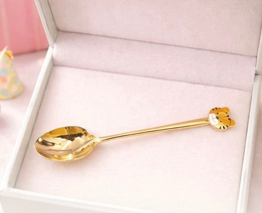 Cub 14k Gold Spoon