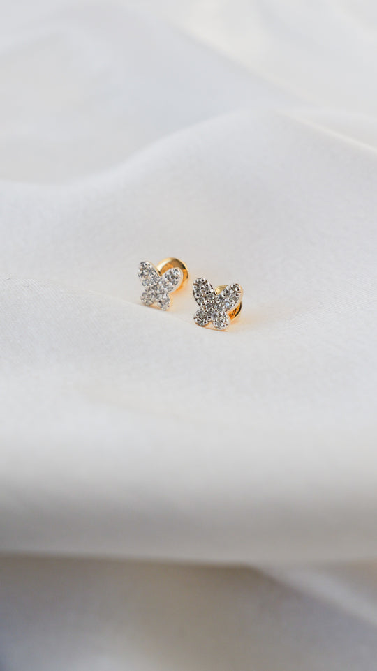 Butterfly Diamond Earrings