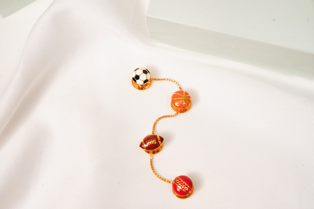 Ball Collection Cufflinks / Kurta Buttons