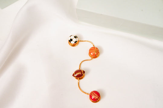 Ball Collection Cufflinks / Kurta Buttons