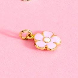 Flower Gold Plated Charm